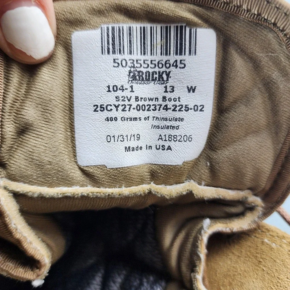 Rocky s2v boots